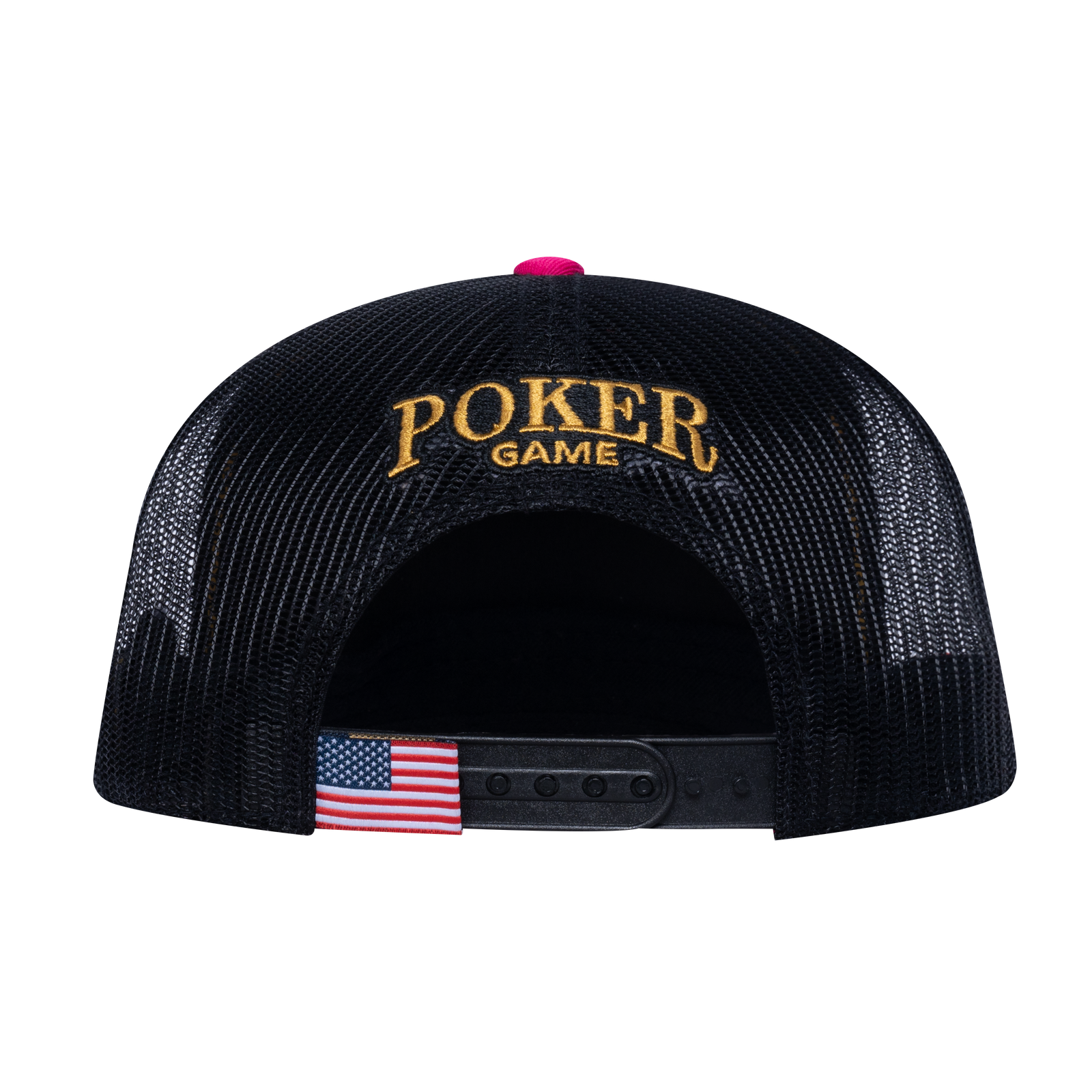 Poker 10JQKA 5-Panel Trucker Hat - T5-P2304CT-B-POKER1 gallery image 3