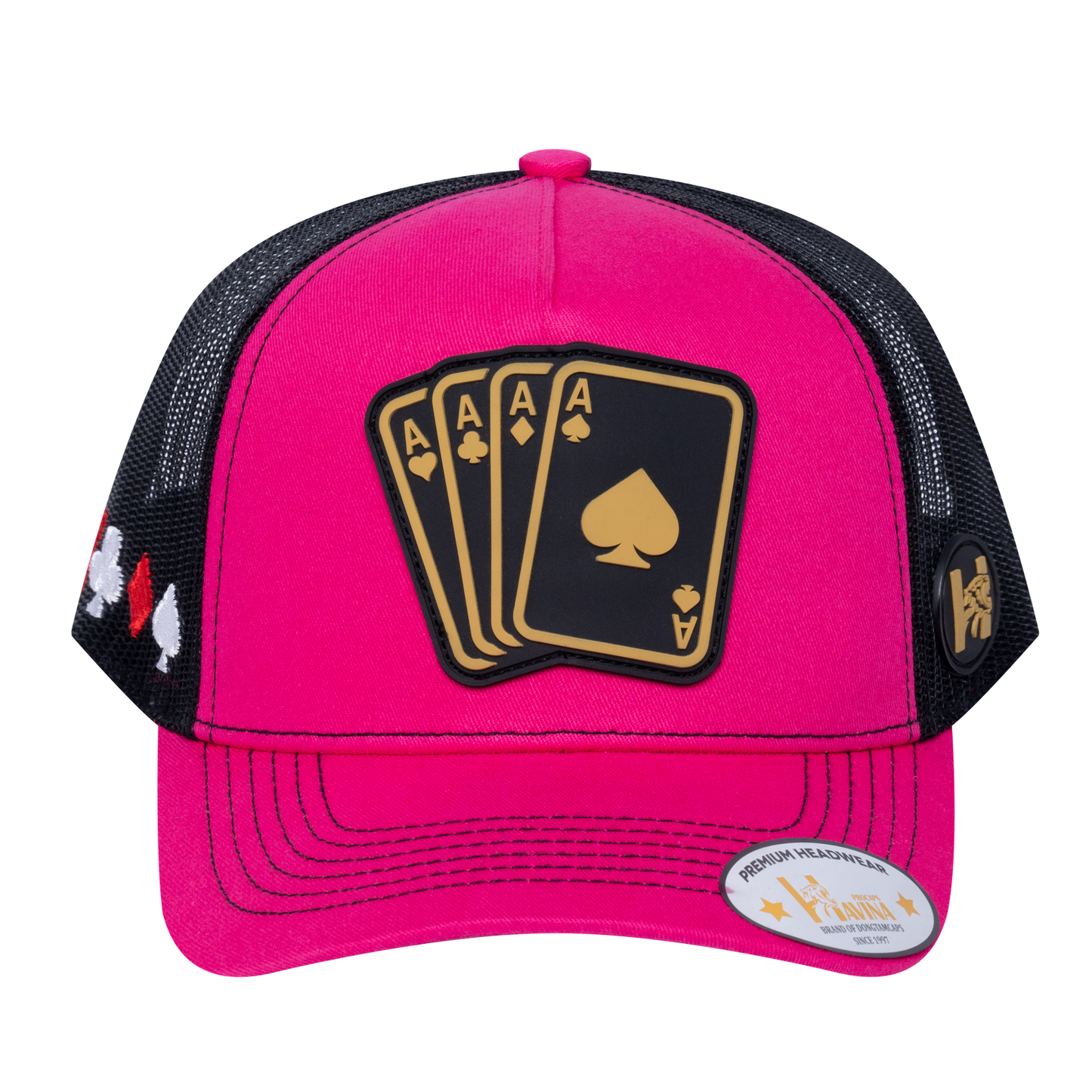 Winner Poker 10JQKA 5-Panel Trucker Hat - T5-P2304CT-B-WINNER1 gallery image base