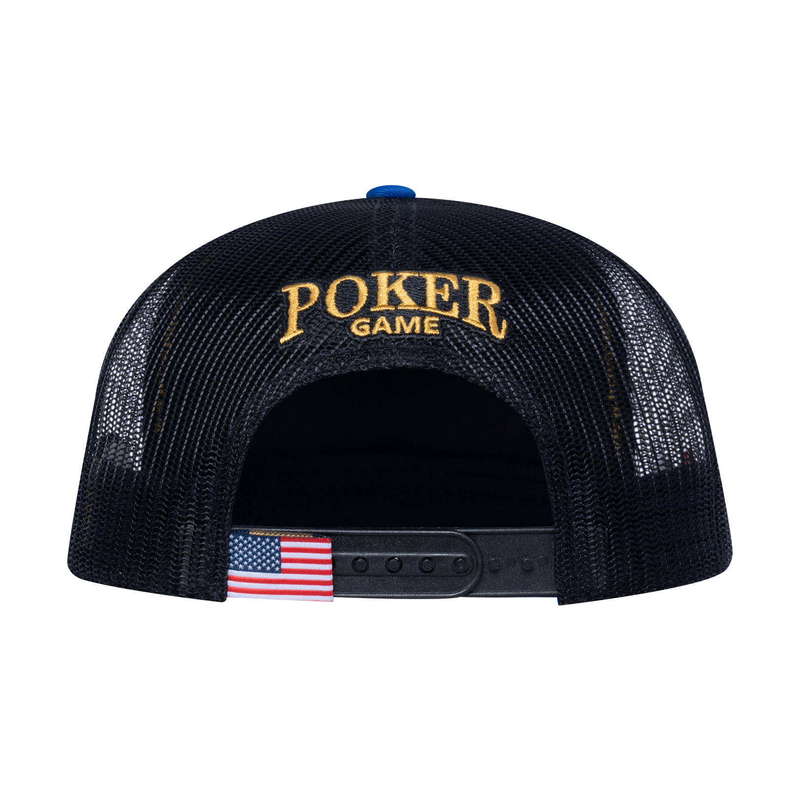 Poker 10JQKA 5-Panel Trucker Hat - T5-RBTC-B-POKER1 gallery image 3