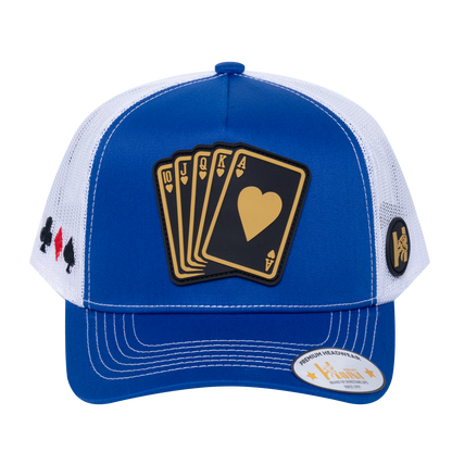 Poker 10JQKA 5-Panel Trucker Hat - T5-RBTC-W-POKER1 gallery image base
