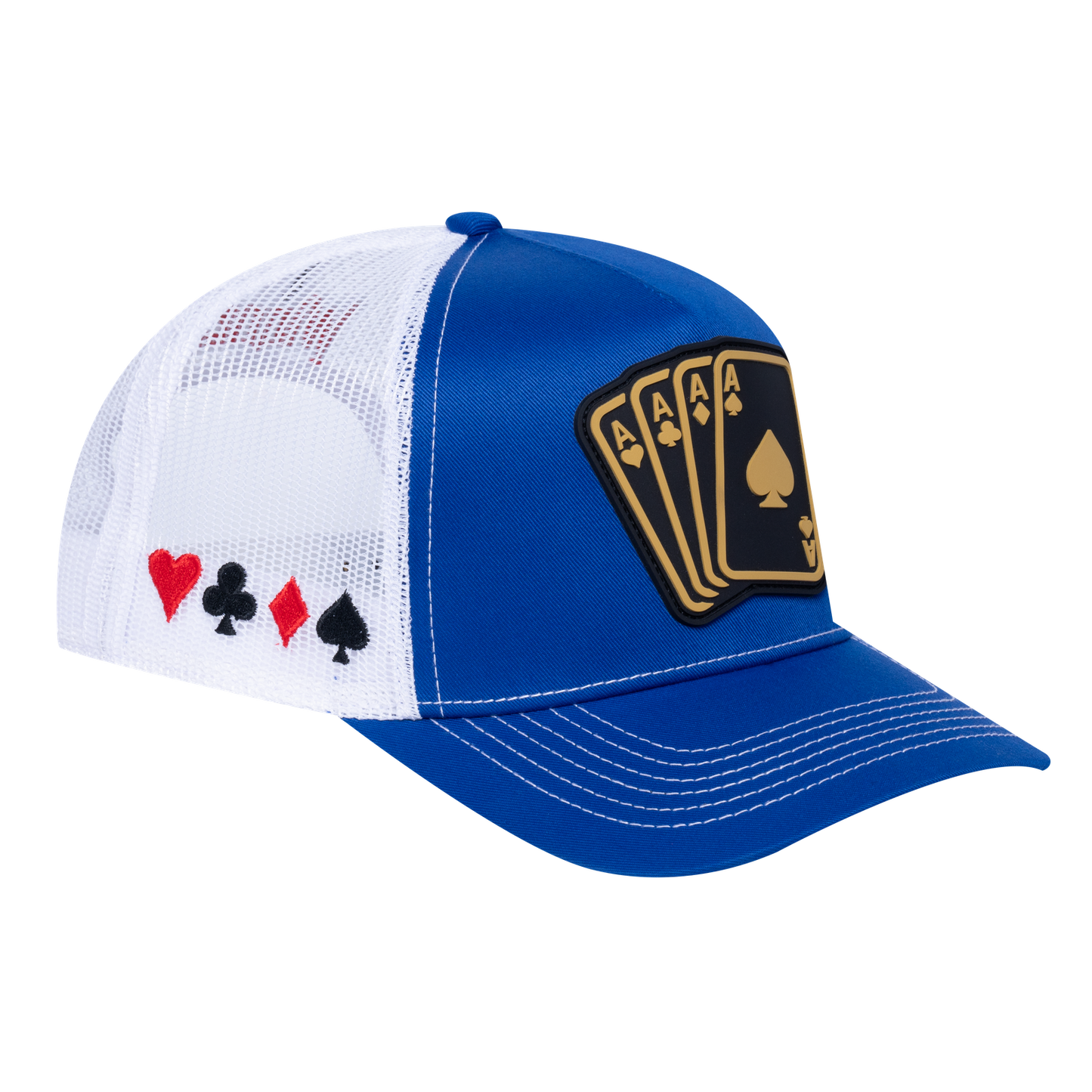 Winner Poker 10JQKA 5-Panel Trucker Hat - T5-RBTC-W-WINNER1 gallery image 1