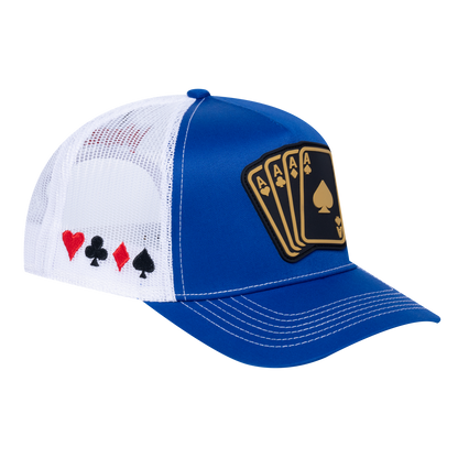 Winner Poker 10JQKA 5-Panel Trucker Hat - T5-RBTC-W-WINNER1 gallery image 1