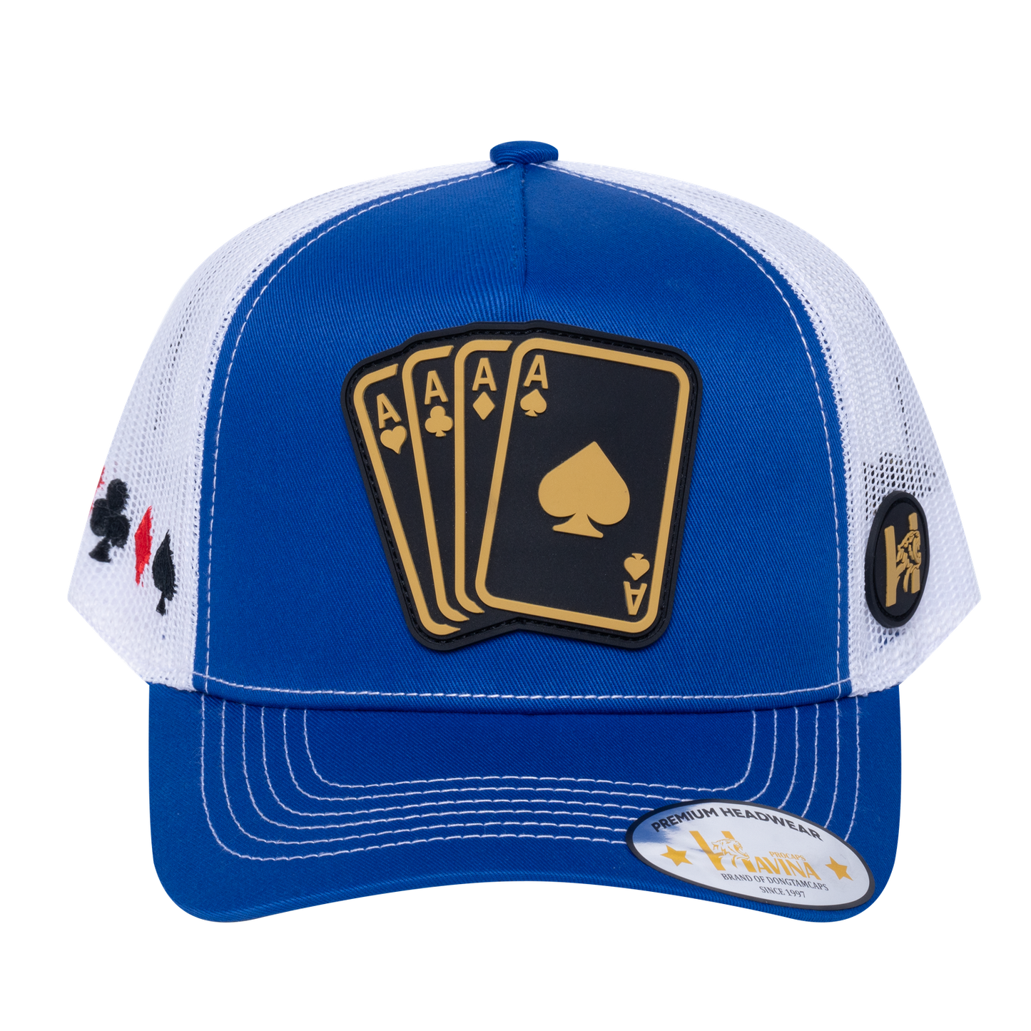 Winner Poker 10JQKA 5-Panel Trucker Hat - T5-RBTC-W-WINNER1 gallery image base