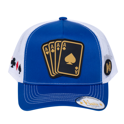 Winner Poker 10JQKA 5-Panel Trucker Hat - T5-RBTC-W-WINNER1 gallery image base