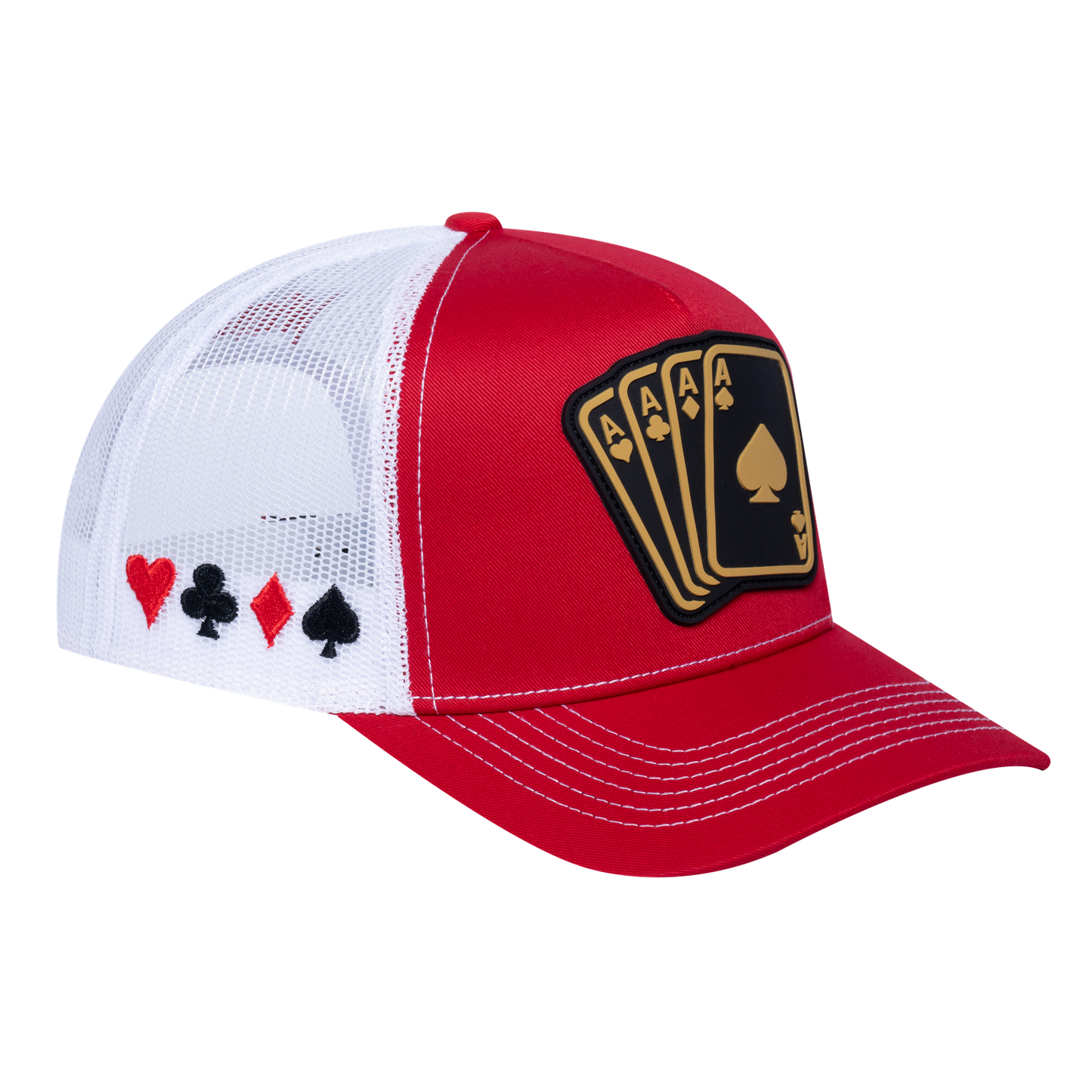 Winner Poker 10JQKA 5-Panel Trucker Hat - T5-RTC-W-WINNER1 gallery image 1