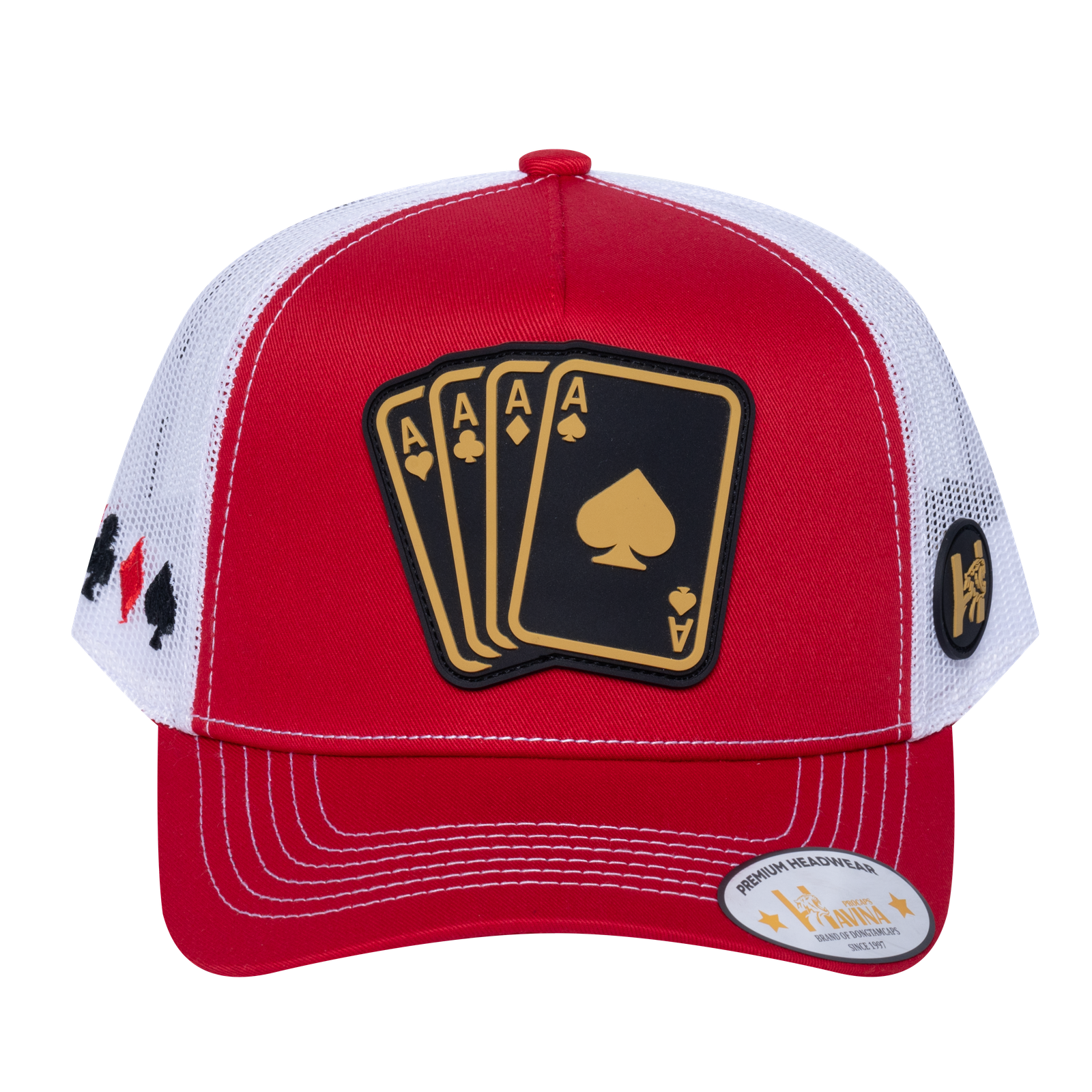 Winner Poker 10JQKA 5-Panel Trucker Hat - T5-RTC-W-WINNER1 gallery image base