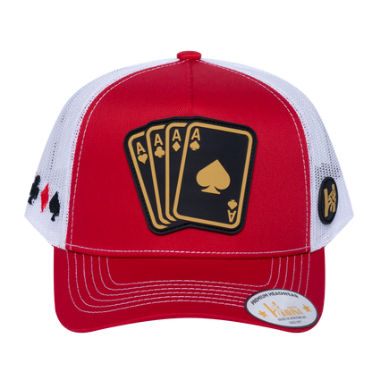 Winner Poker 10JQKA 5-Panel Trucker Hat - T5-RTC-W-WINNER1 gallery image base