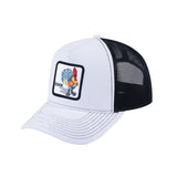 Chicken V2 5-Panel Trucker Hat with White front and Black back