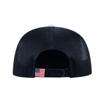 Gemini Zodiac V2 5-Panel Trucker Hat with White front and Black back