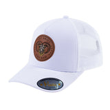 Aries Zodiac V2 5-Panel Trucker Hat with White front and White back