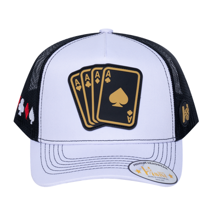 Winner Poker 10JQKA 5-Panel Trucker Hat - T5-WTC-B-WINNER1 gallery image base