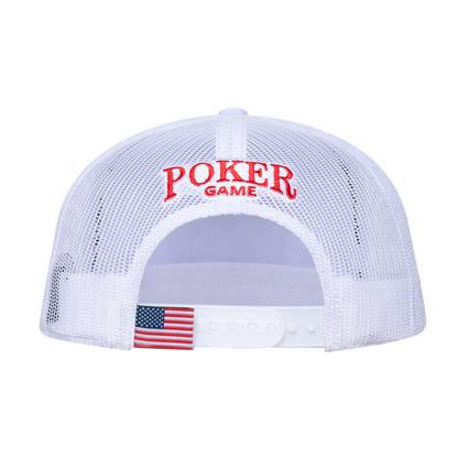 Poker 10JQKA 5-Panel Trucker Hat - T5-WTC-W-POKER1 gallery image 3