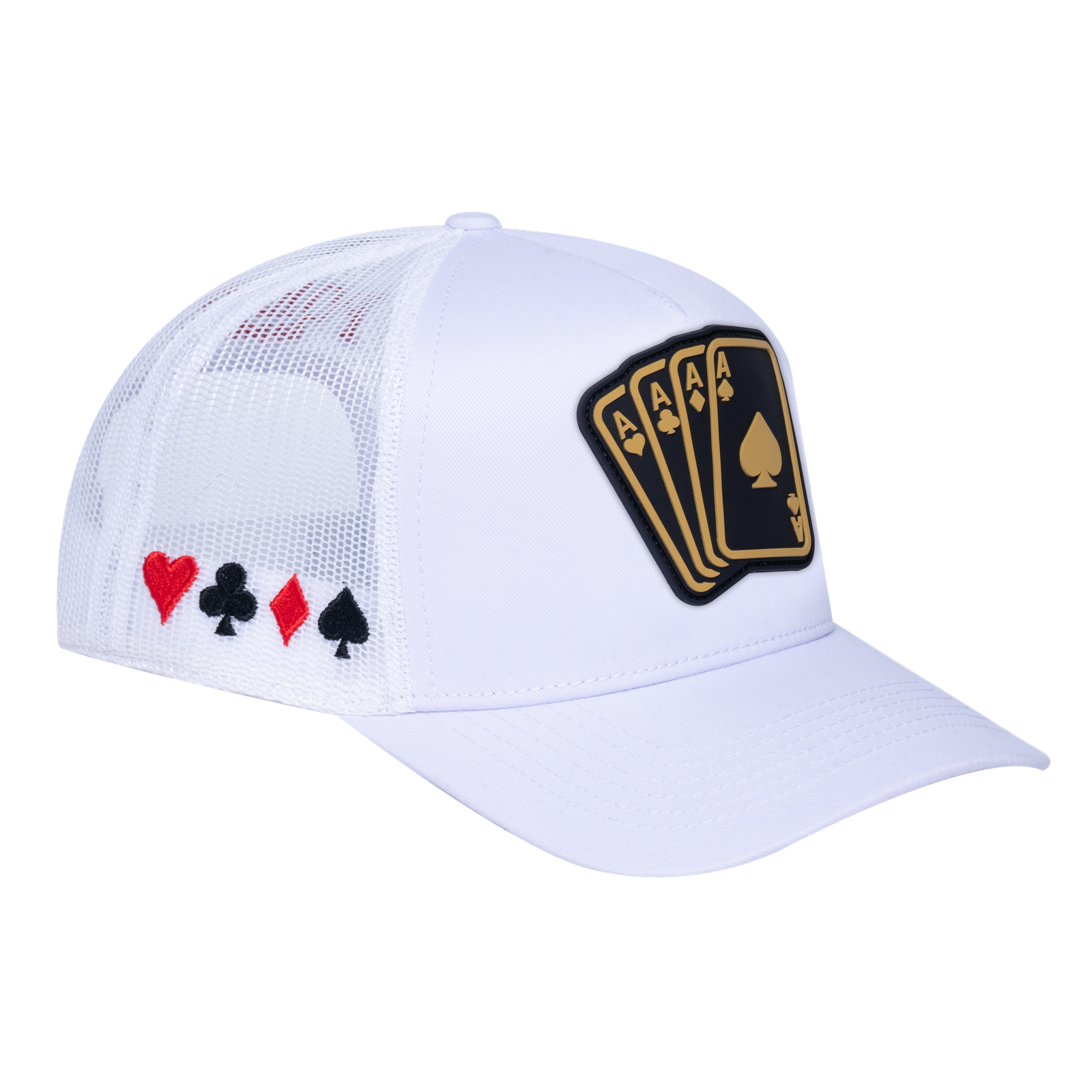 Winner Poker 10JQKA 5-Panel Trucker Hat - T5-WTC-W-WINNER1 gallery image 1
