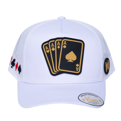 Winner Poker 10JQKA 5-Panel Trucker Hat - T5-WTC-W-WINNER1 gallery image base