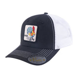 Chicken 6-Panel Trucker Hat with Black front and White back
