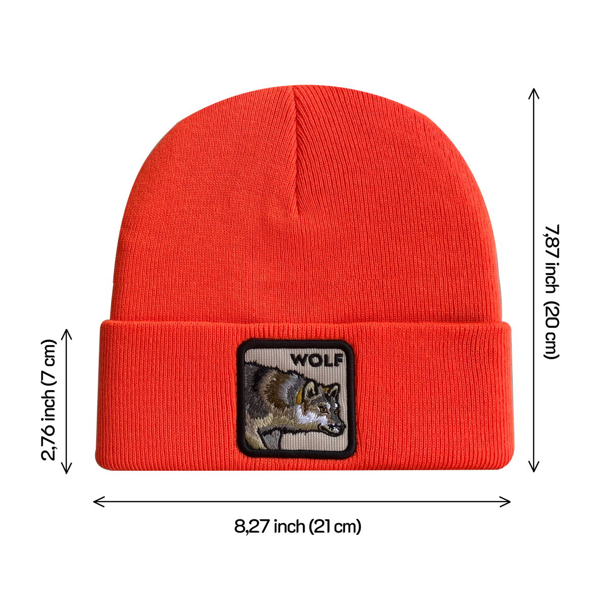Wolf Beanie in S